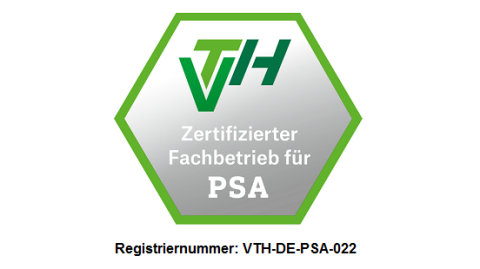 ERIKS | Zertifizierung VTH-Standard PSA