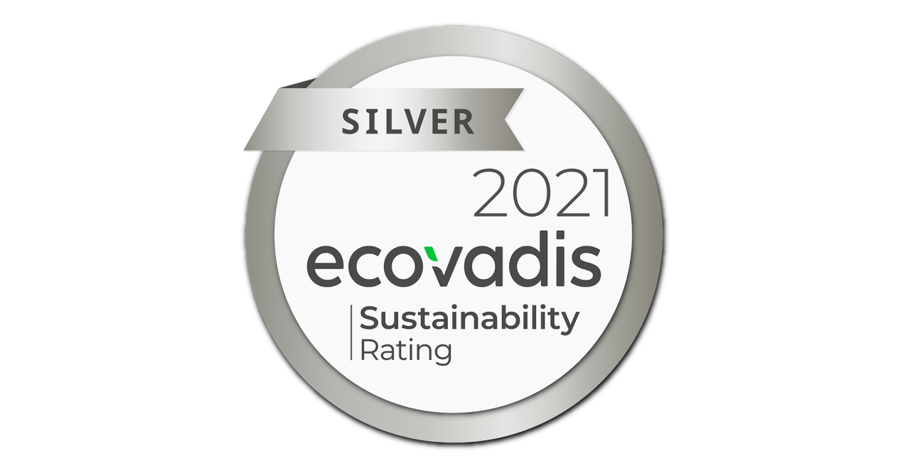 Zertifikat EcoVadis 2021