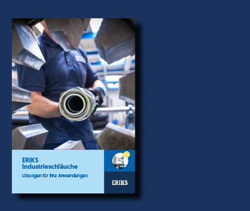 Titelbild der Broschüre ERIKS Industrieschläuche aus dem Bereich Industrieschlauchtechnik