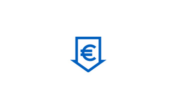 ERIKS – Gesamtbetriebskosten senken Icon TCO Gesamtbetriebskosten Senkung