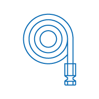 Schlauchprüfung | Icon Icon für Schlauchprüfung