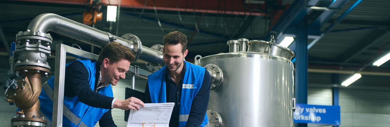 Karriere bei ERIKS Eriks Mitarbeiter bei der Arbeit