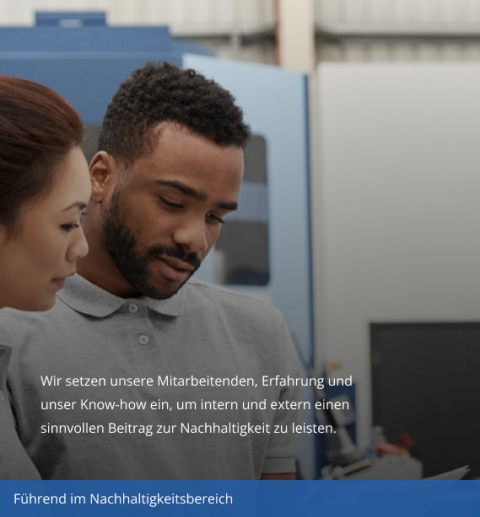 ERIKS | Über ERIKS | Nachhaltigkeit bei ERIKS | Führend im Nachhaltigkeitsbereich Mitarbeiter bei der Arbeit